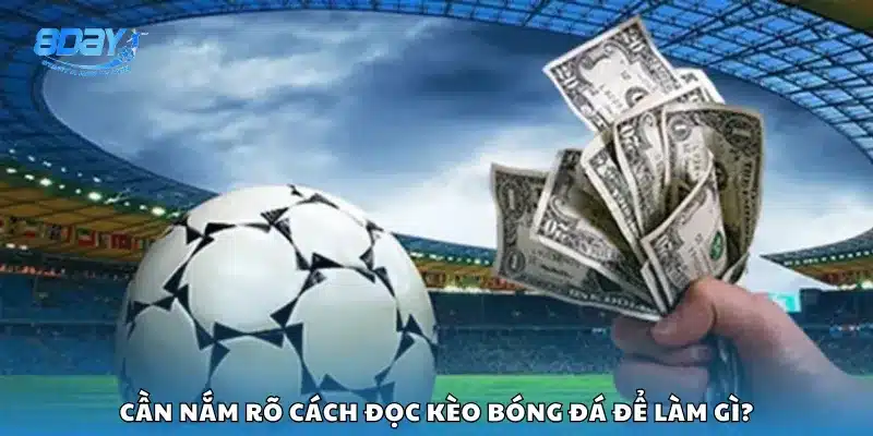 Cần nắm rõ cách đọc kèo bóng đá để làm gì?